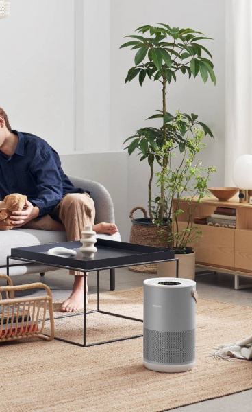 Очиститель воздуха SmartMi Air Purifier P1, серебристый фото 5
