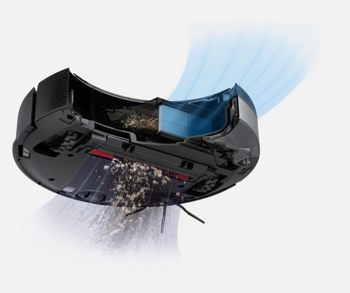 Робот-пылесос Roborock S5 MAX русская версия, чёрный фото 4